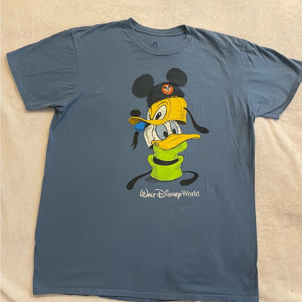 Disney Men’s Blue Donald Duck Graphic Tee